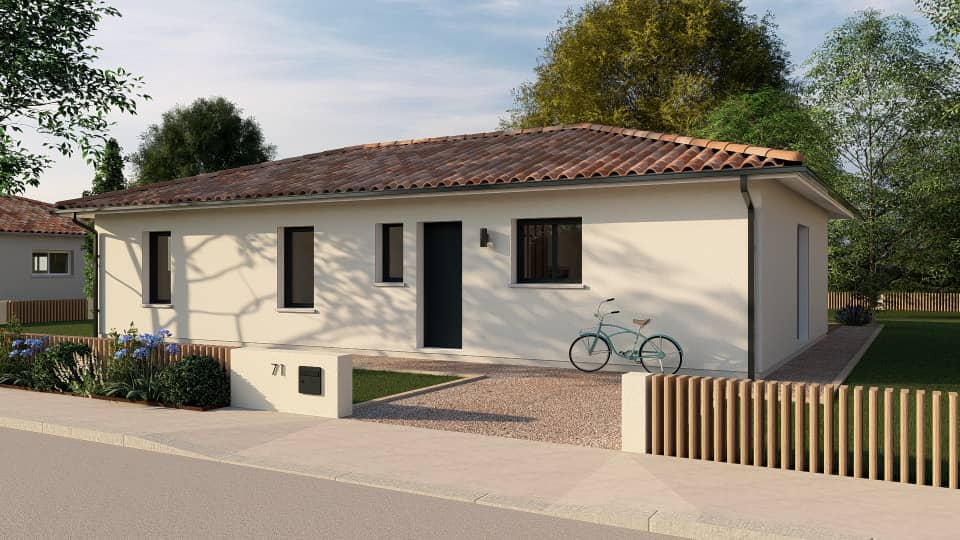 Maison neuve - Terrain à bâtir Pontenx-les-Forges (40200) à Pontenx-les-Forges, prix 305 000 €