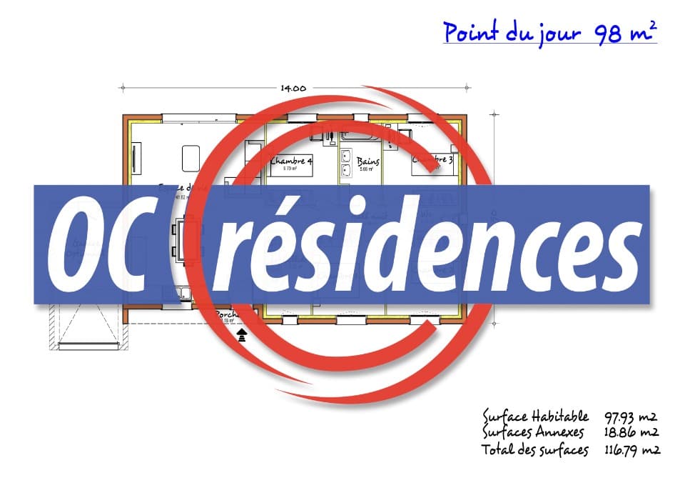 Maison neuve - Terrain à bâtir Vieillevigne (31290) à Vieillevigne (31), prix 232 037 €
