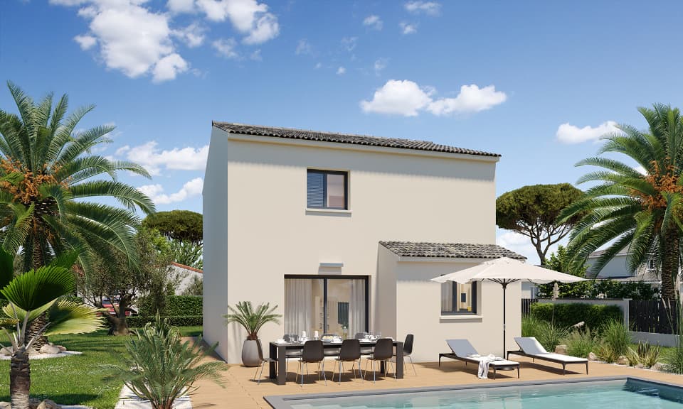 Maison neuve - Terrain à bâtir () à Le Cailar (30), prix 264 000 €