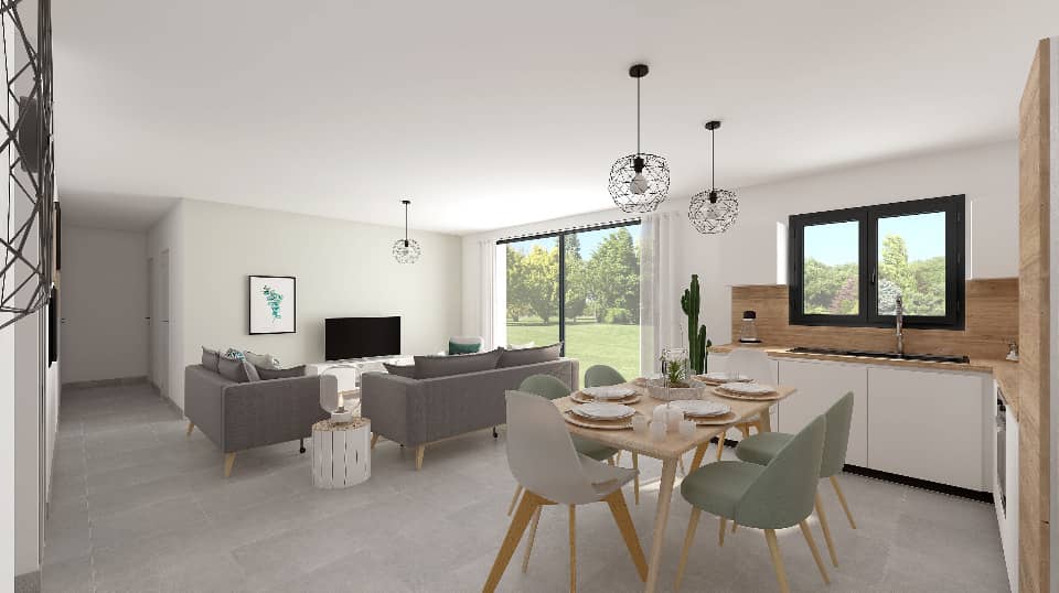 Maison neuve - Terrain à bâtir Saint-Siffret (30700) à Saint-Siffret (30), prix 299 000 €