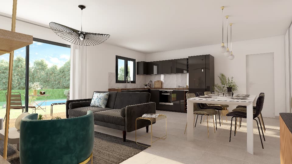 Maison neuve - Terrain à bâtir () à Saint-Chaptes (30), prix 237 000 €