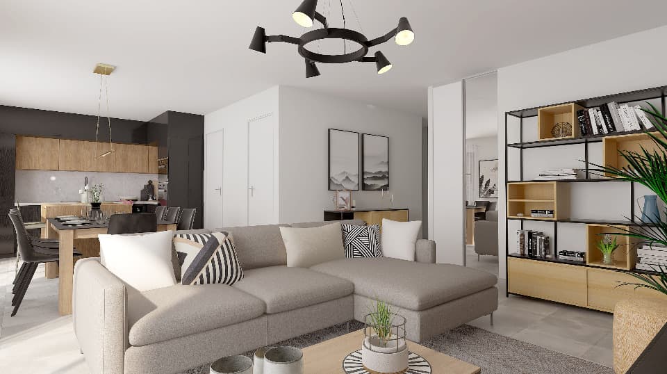 Maison neuve - Terrain à bâtir () à Montagnac (30), prix 258 000 €