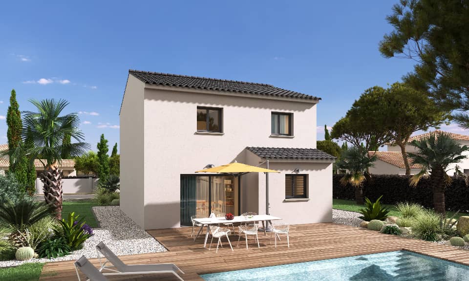 Maison neuve - Terrain à bâtir Saint-Gervasy (30320) à Saint-Gervasy (30), prix 269 500 €
