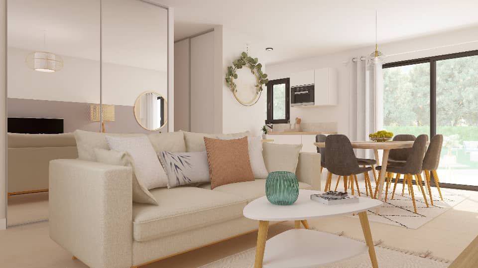 Maison neuve - Terrain à bâtir Montignargues (30190) à Montignargues (30), prix 215 000 €