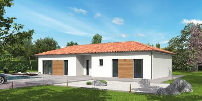 Maison neuve - Terrain à bâtir Baziège (31450) à Baziège (31), prix 339 345 €