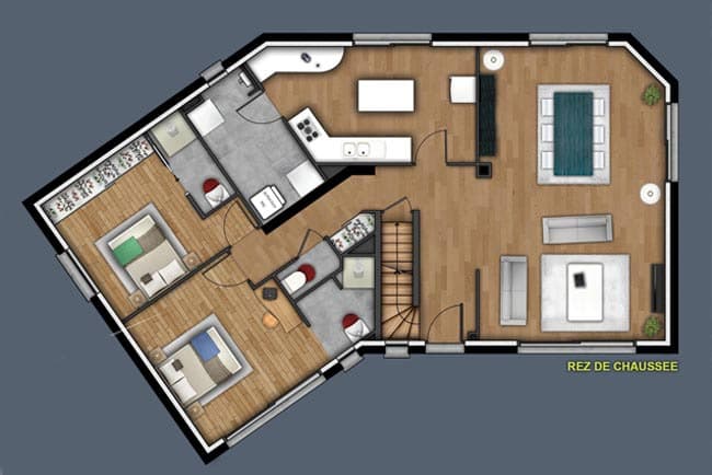 Maison neuve - Terrain à bâtir Boos (76520) à Boos (76), prix 418 800 €