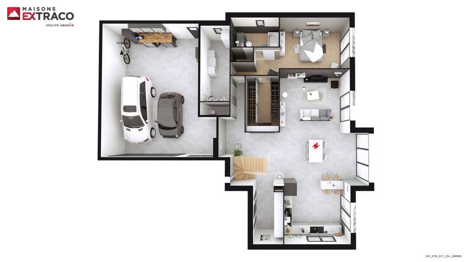 Maison neuve - Terrain à bâtir Venon (27110) à Venon, prix 413 600 €