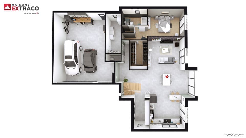 Maison neuve - Terrain à bâtir Venon (27110) à Venon (27), prix 413 600 €