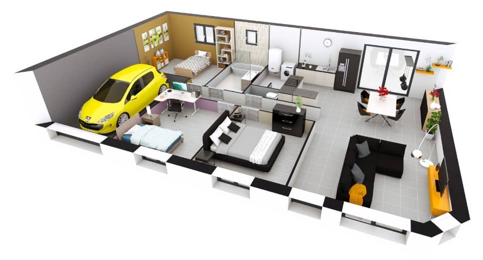 Maison neuve - Terrain à bâtir Radepont (27380) à Radepont, prix 199 300 €