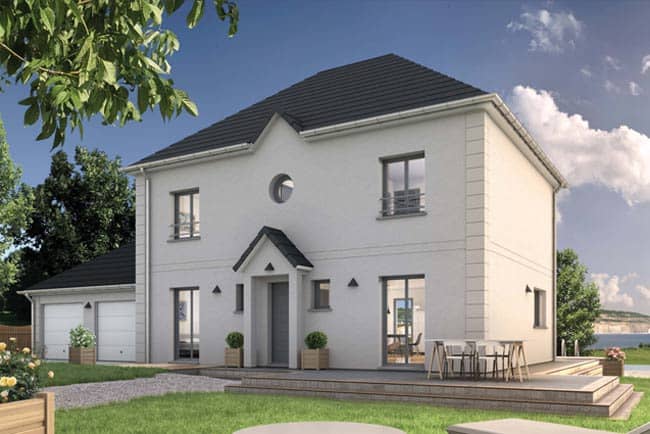 Maison neuve - Terrain à bâtir Brosville (27930) à Brosville (27), prix 373 500 €