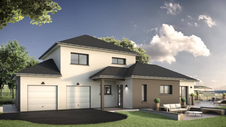 Maison neuve - Terrain à bâtir Brosville (27930) à Brosville (27), prix 388 500 €