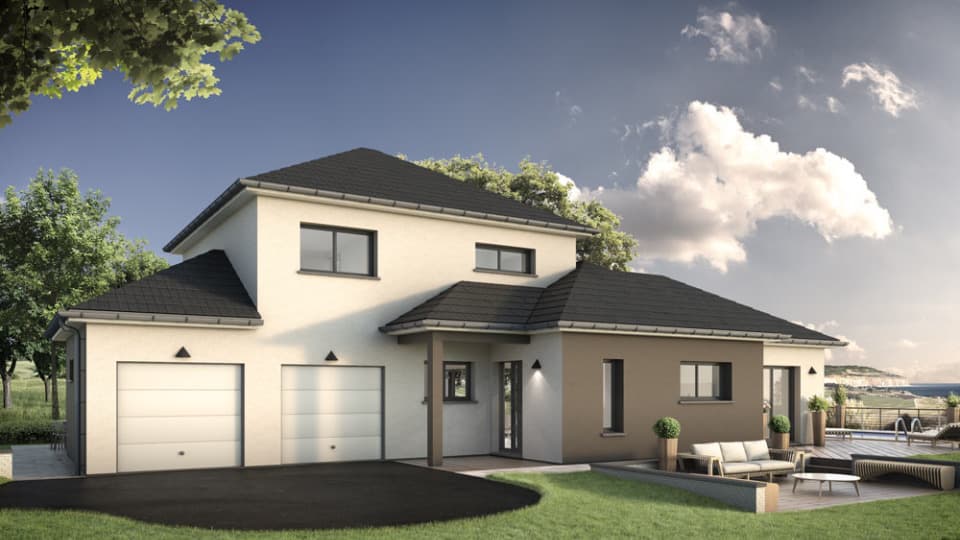 Maison neuve - Terrain à bâtir Brosville (27930) à Brosville (27), prix 388 500 €