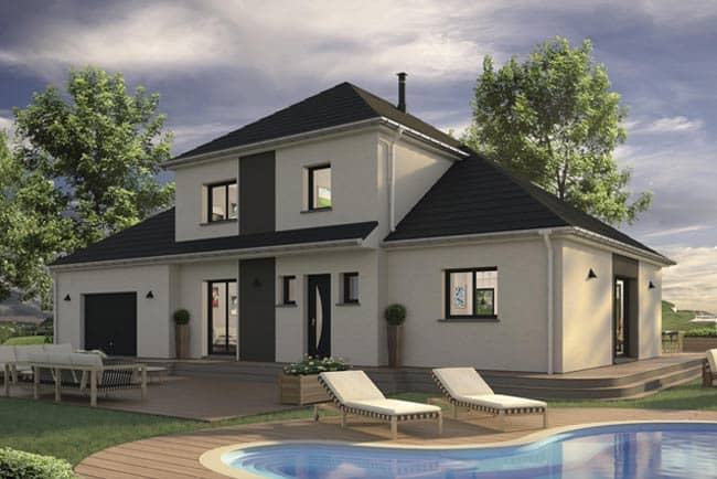 Maison neuve - Terrain à bâtir Le Vaudreuil (27100) à Le Vaudreuil, prix 377 300 €