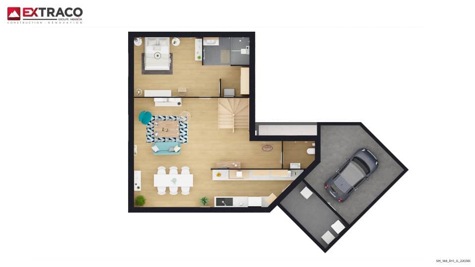 Maison neuve - Terrain à bâtir Le Vaudreuil (27100) à Le Vaudreuil (27), prix 420 000 €