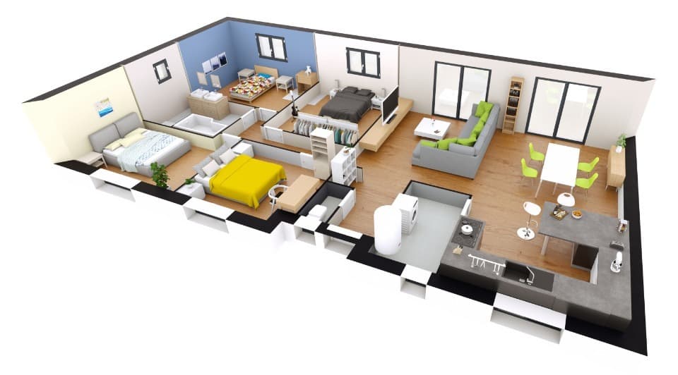 Maison neuve - Terrain à bâtir Hondouville (27400) à Hondouville (27), prix 238 300 €