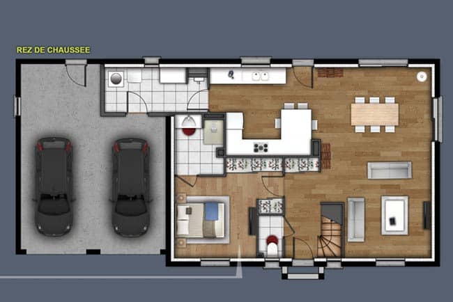 Maison neuve - Terrain à bâtir Surtauville (27400) à Surtauville (27), prix 349 400 €