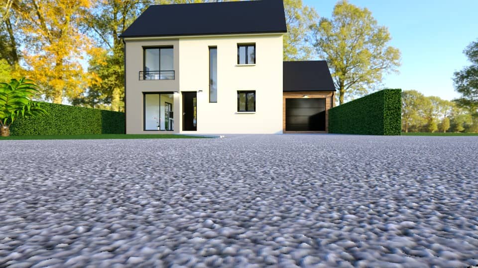 Maison neuve - Terrain à bâtir Mouen (14790) à Mouen (14), prix 242 000 €