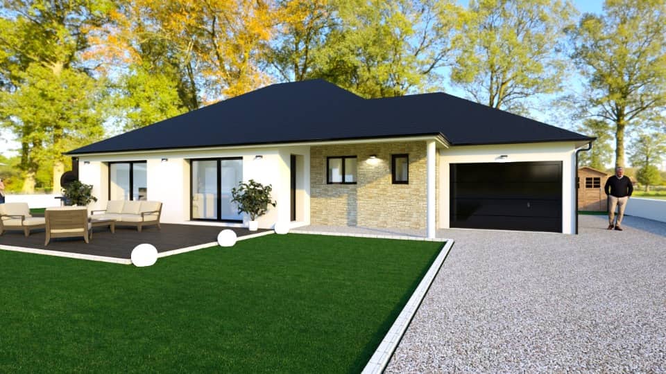 Maison neuve - Terrain à bâtir Rots (14980) à Rots (14), prix 269 900 €