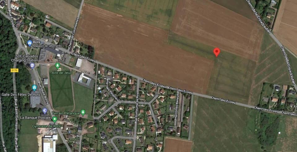 Terrain - Terrain à bâtir Rots (14980) à Rots (14), prix 95 000 €