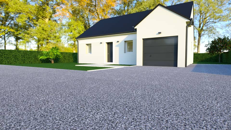 Maison neuve - Terrain à bâtir Rots (14980) à Rots (14), prix 234 900 €
