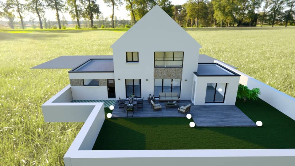 Maison neuve - Terrain à bâtir Rots (14980) à Rots (14), prix 355 500 €