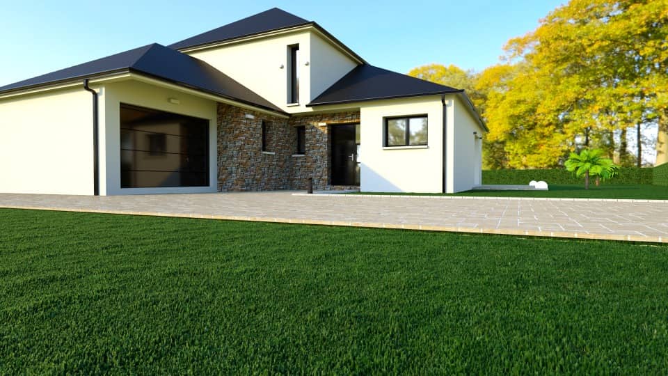 Maison neuve - Terrain à bâtir Rots (14980) à Rots (14), prix 347 000 €