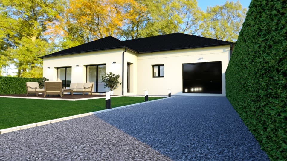 Maison neuve - Terrain à bâtir Saint-Manvieu-Norrey (14740) à Saint-Manvieu-Norrey (14), prix 207 900 €