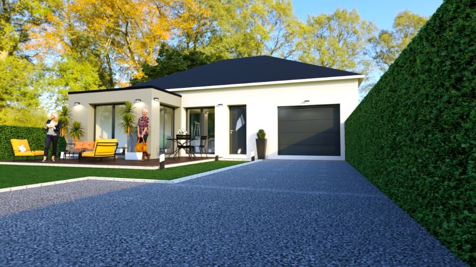 Maison neuve - Terrain à bâtir Saint-Manvieu-Norrey (14740) à Saint-Manvieu-Norrey (14), prix 199 000 €