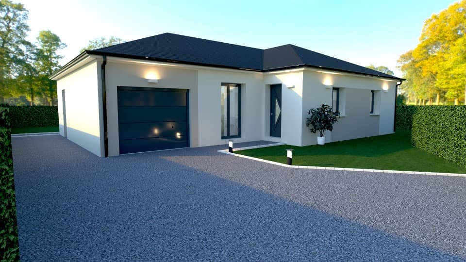 Maison neuve - Terrain à bâtir Saint-Manvieu-Norrey (14740) à Saint-Manvieu-Norrey (14), prix 203 900 €