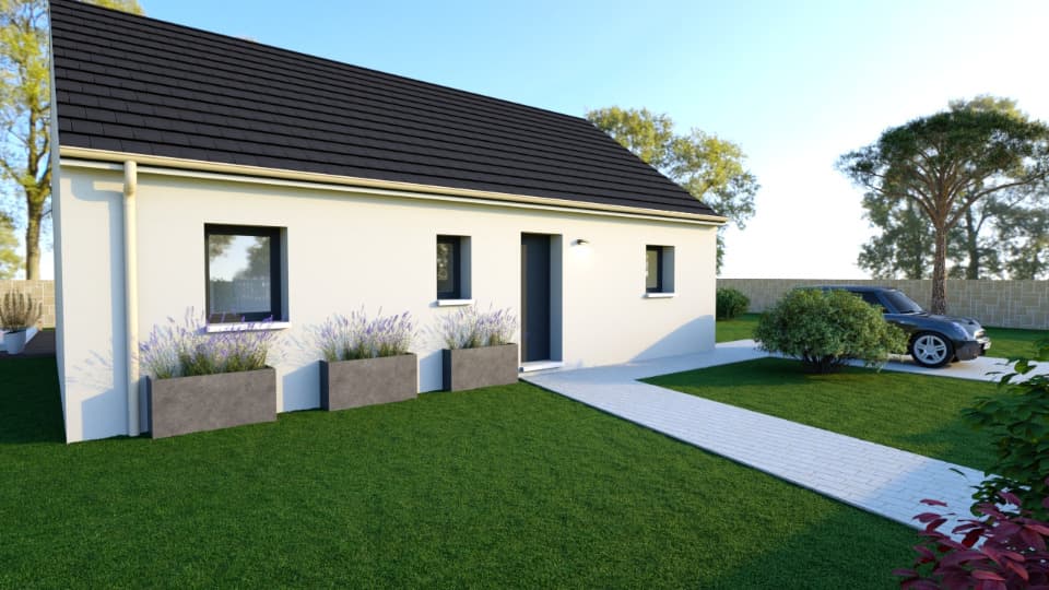 Maison neuve - Terrain à bâtir () à Courseulles-sur-Mer (14), prix 197 800 €
