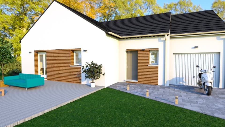 Maison neuve - Terrain à bâtir () à Courseulles-sur-Mer (14), prix 245 000 €