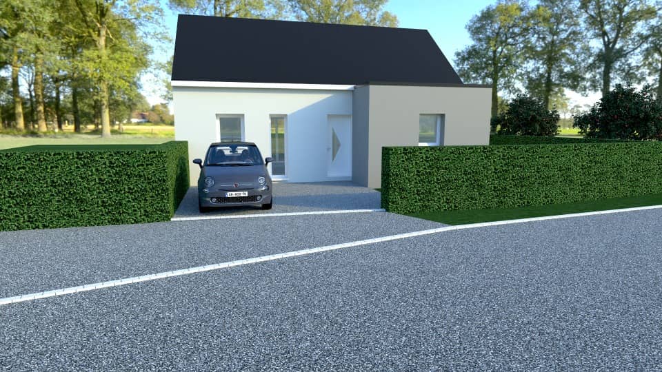 Maison neuve - Terrain à bâtir () à Saint-André-sur-Orne (14), prix 194 000 €