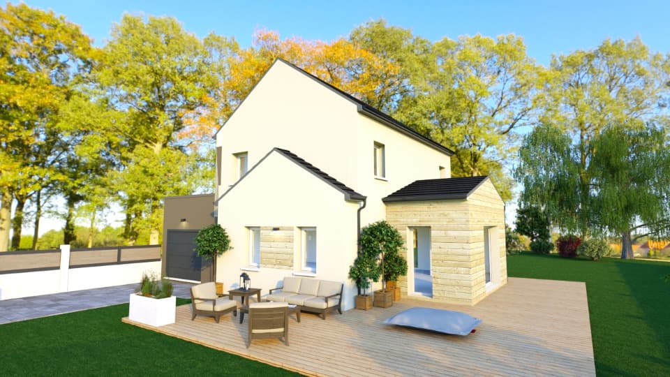 Maison neuve - Terrain à bâtir () à Saint-André-sur-Orne (14), prix 289 000 €