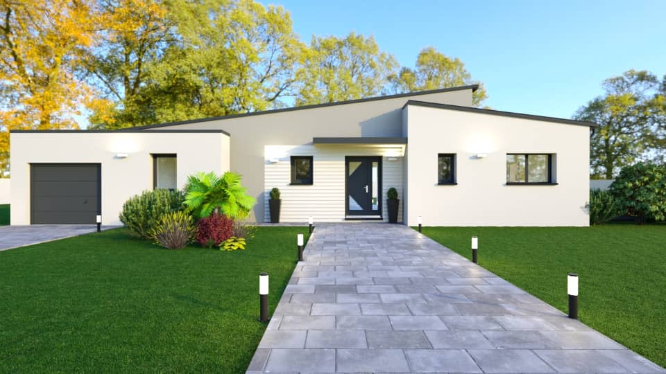 Maison neuve - Terrain à bâtir () à Sannerville, prix 298 000 €