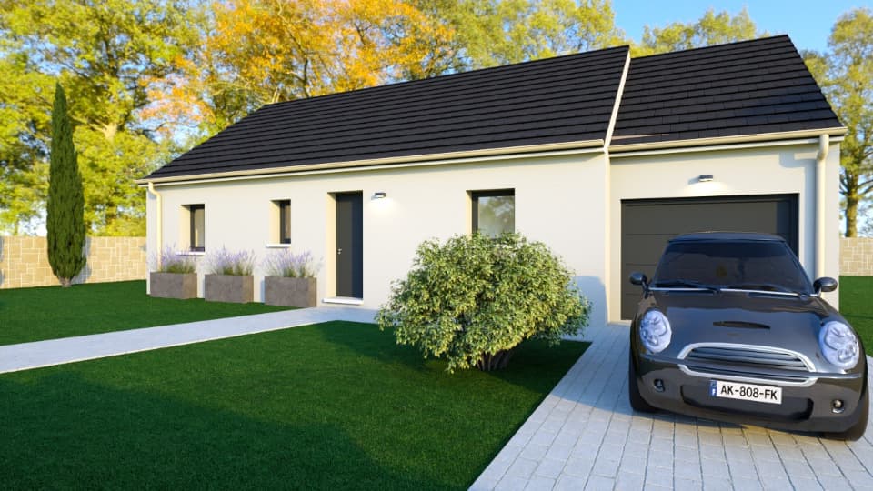 Maison neuve - Terrain à bâtir () à Sannerville (14), prix 214 000 €