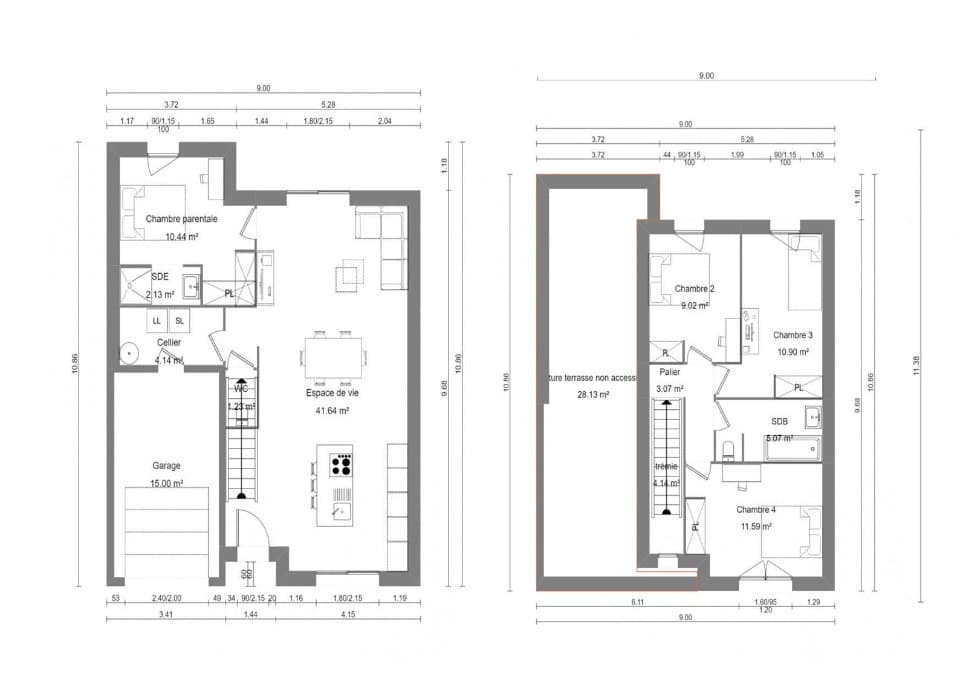 Maison neuve - Terrain à bâtir () à Blainville-sur-Orne (14), prix 280 000 €