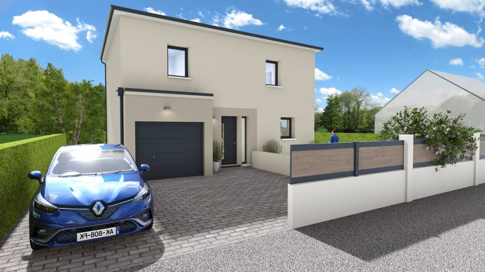 Maison neuve - Terrain à bâtir  () à Blainville-sur-Orne (14), prix 271 000 €