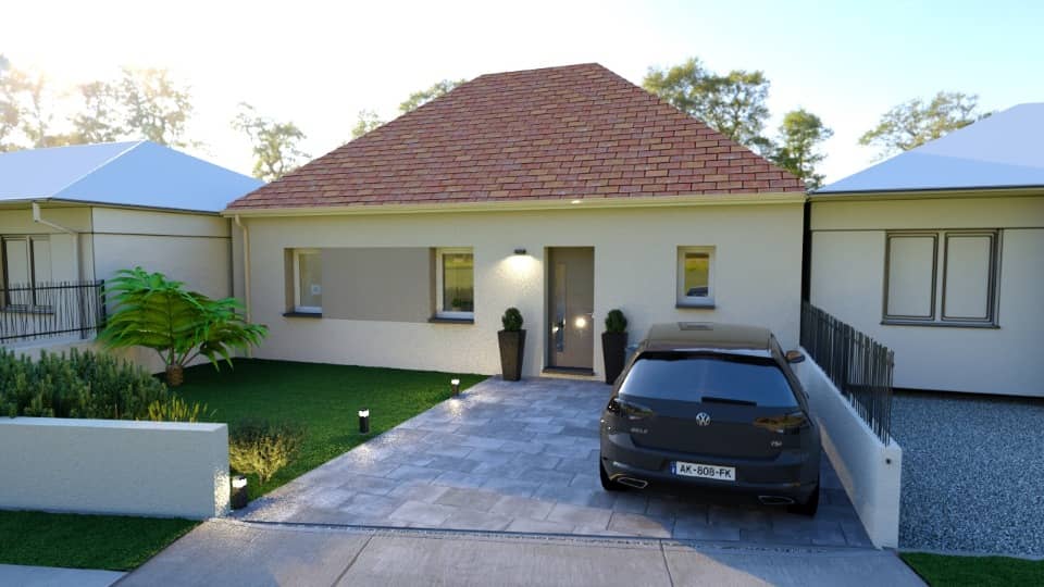 Maison neuve - Terrain à bâtir  () à Noyers-Bocage (14), prix 209 000 €