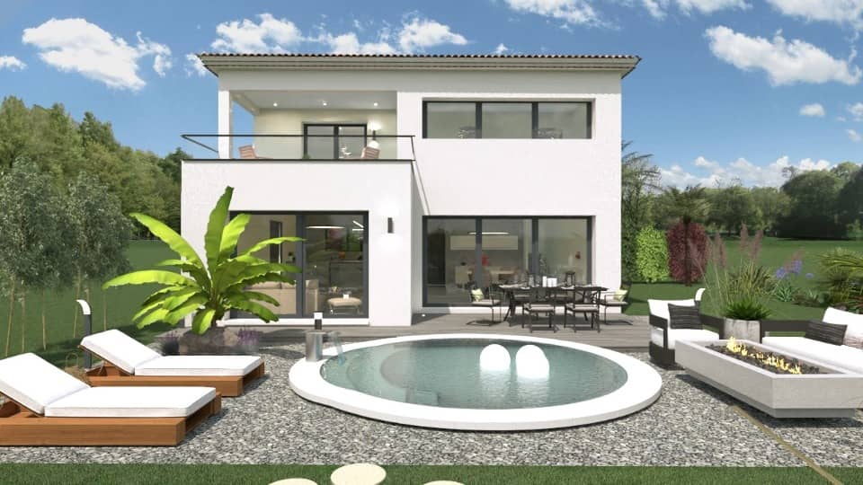 Maison neuve - Terrain à bâtir La Crau (83260) à La Crau (83), prix 575 000 €