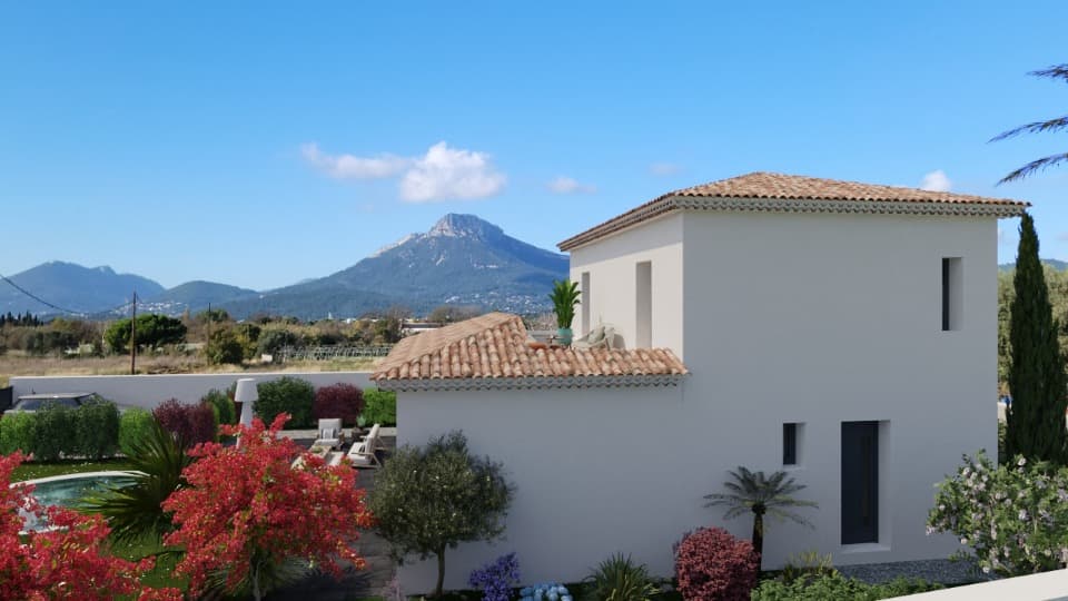 Maison neuve - Terrain à bâtir La Crau (83260) à La Crau (83), prix 579 000 €