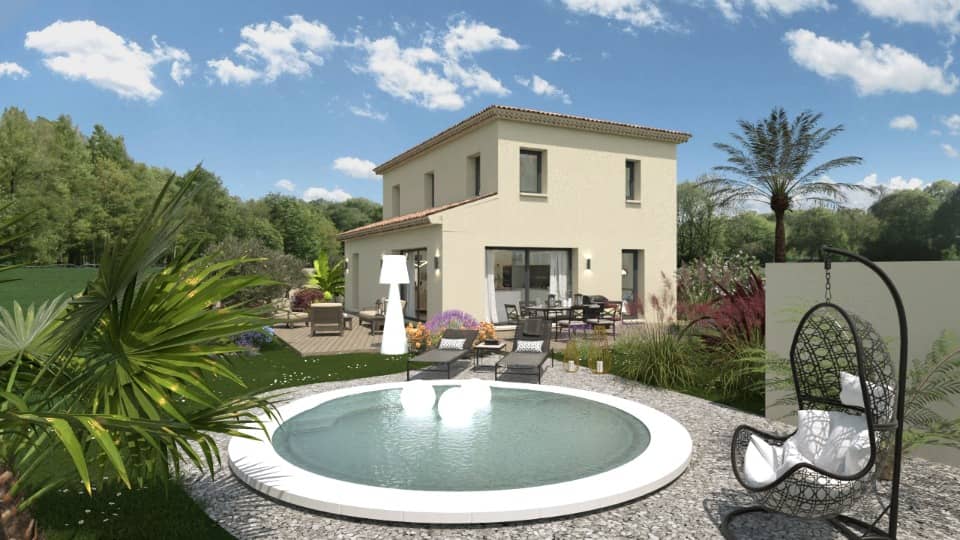 Maison neuve - Terrain à bâtir () à La Crau (83), prix 678 000 €