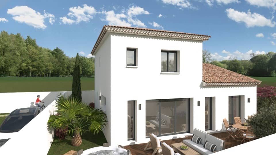 Maison neuve - Terrain à bâtir  () à La Crau (83), prix 507 000 €