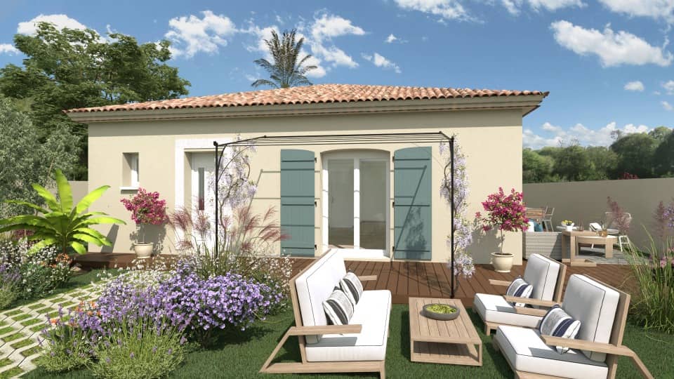 Maison neuve - Terrain à bâtir La Crau (83260) à La Crau (83), prix 475 000 €