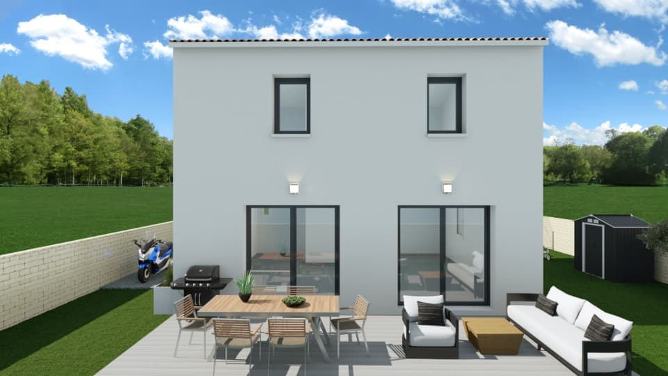 Maison neuve - Terrain à bâtir () à La Crau (83), prix 455 000 €