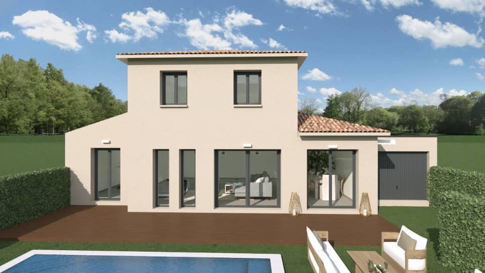 Maison neuve - Terrain à bâtir La Crau (83260) à La Crau (83), prix 570 000 €