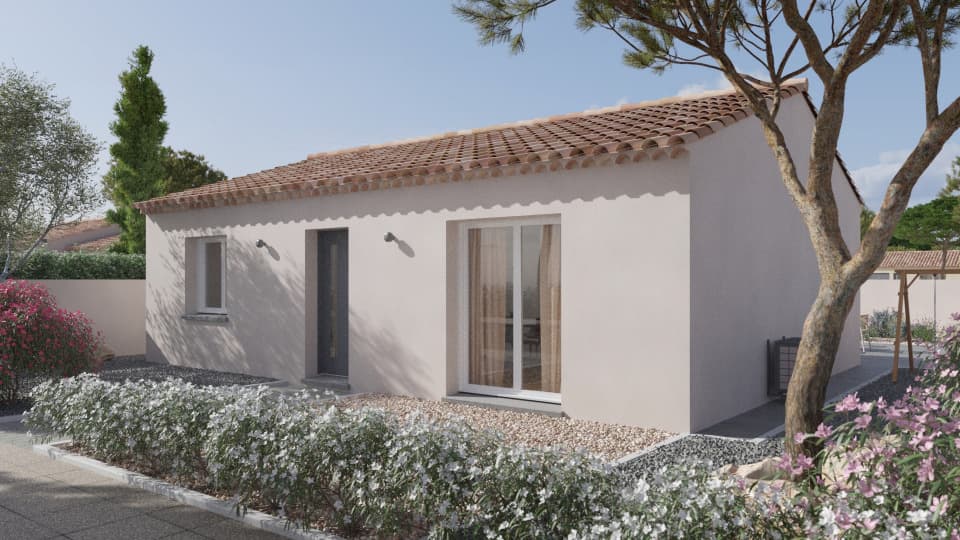 Maison neuve - Terrain à bâtir Solliès-Pont (83210) à Solliès-Pont (83), prix 359 000 €