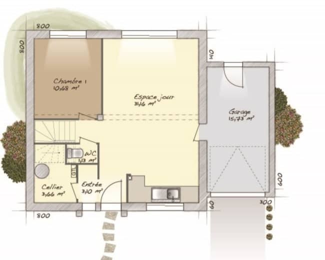 Maison neuve - Terrain à bâtir  () à Cachan (94), prix 471 000 €