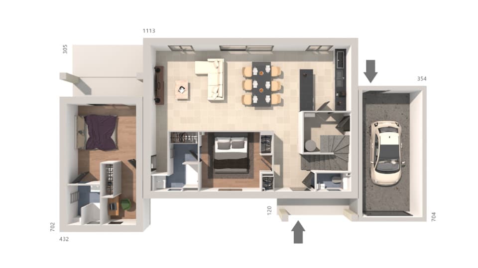 Maison neuve - Terrain à bâtir () à Clara (66), prix 380 000 €
