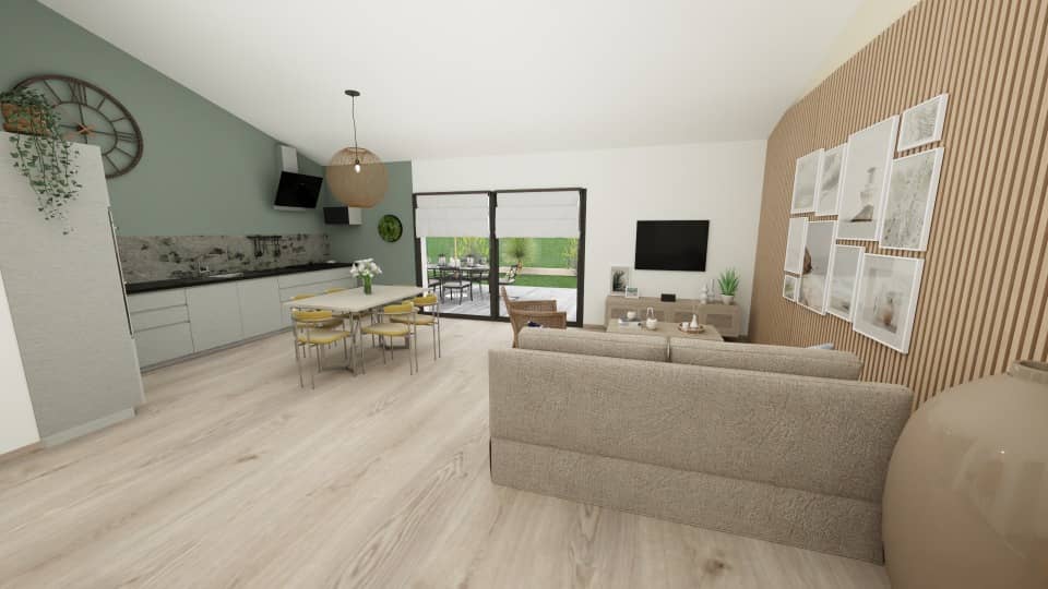 Maison neuve - Terrain à bâtir Pollestres (66450) à Pollestres (66), prix 355 000 €