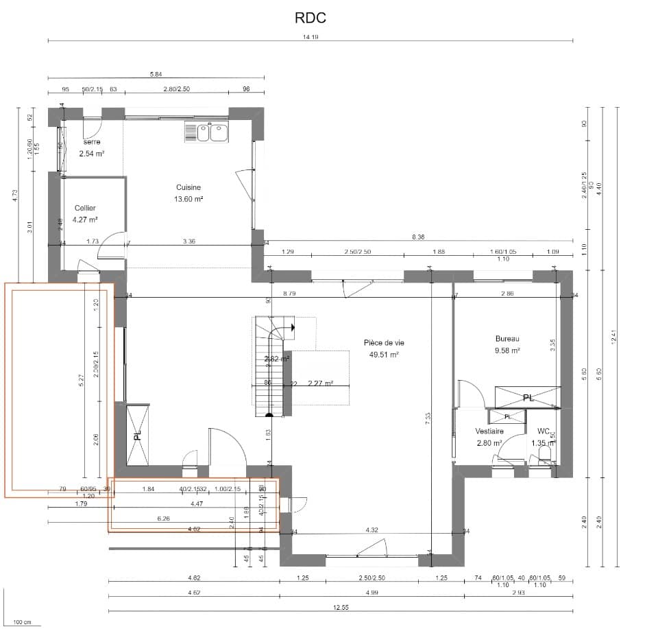 Maison neuve - Terrain à bâtir  () à Moret-Loing-et-Orvanne (77), prix 540 800 €